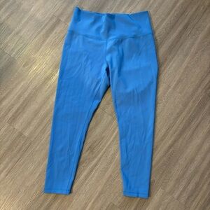 Calia by Carrie Underwood Seamed Essential Ribbed Legging Blue Size XL